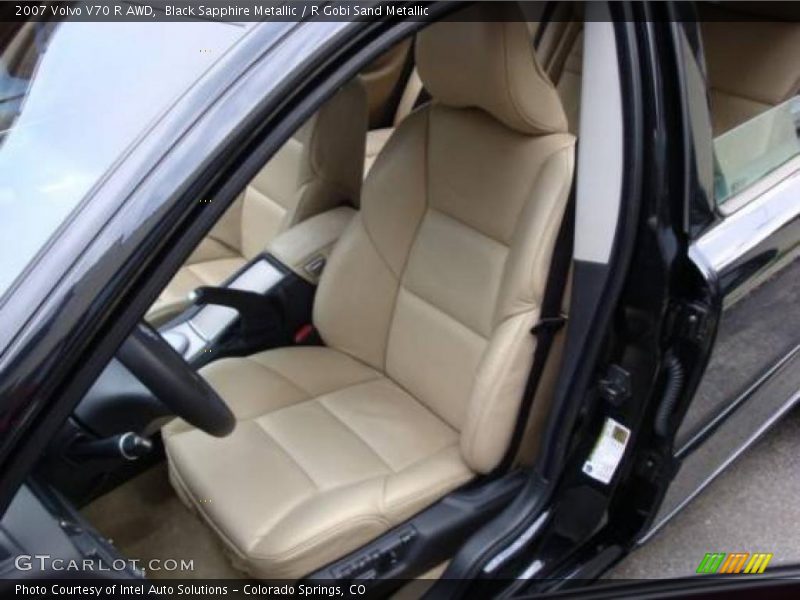 Black Sapphire Metallic / R Gobi Sand Metallic 2007 Volvo V70 R AWD