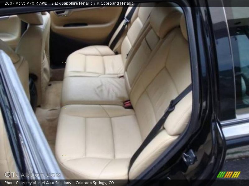 Black Sapphire Metallic / R Gobi Sand Metallic 2007 Volvo V70 R AWD