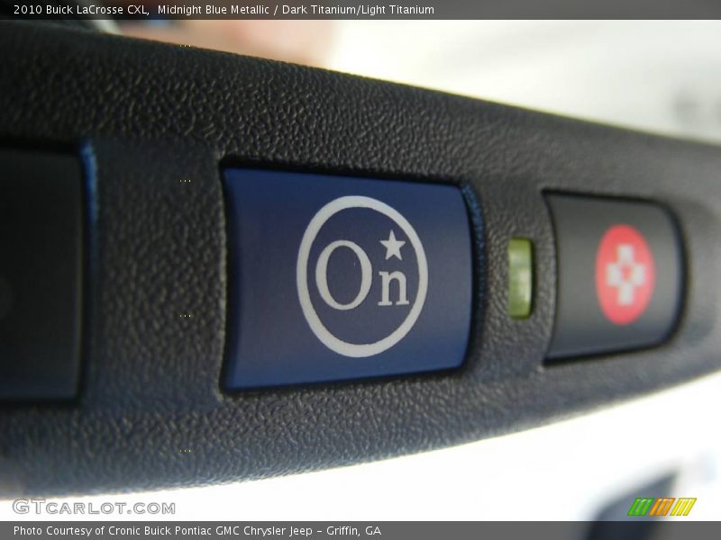Midnight Blue Metallic / Dark Titanium/Light Titanium 2010 Buick LaCrosse CXL