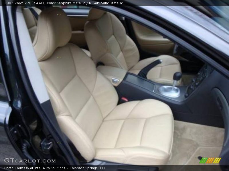 Black Sapphire Metallic / R Gobi Sand Metallic 2007 Volvo V70 R AWD