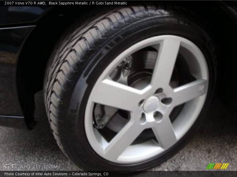 Black Sapphire Metallic / R Gobi Sand Metallic 2007 Volvo V70 R AWD