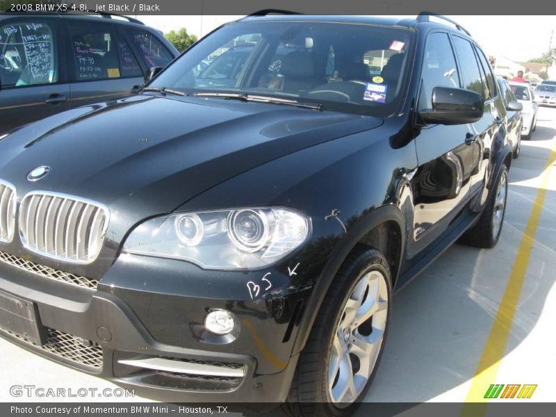 Jet Black / Black 2008 BMW X5 4.8i