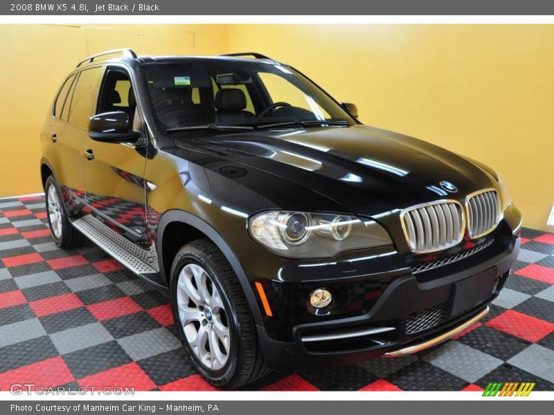 Jet Black / Black 2008 BMW X5 4.8i