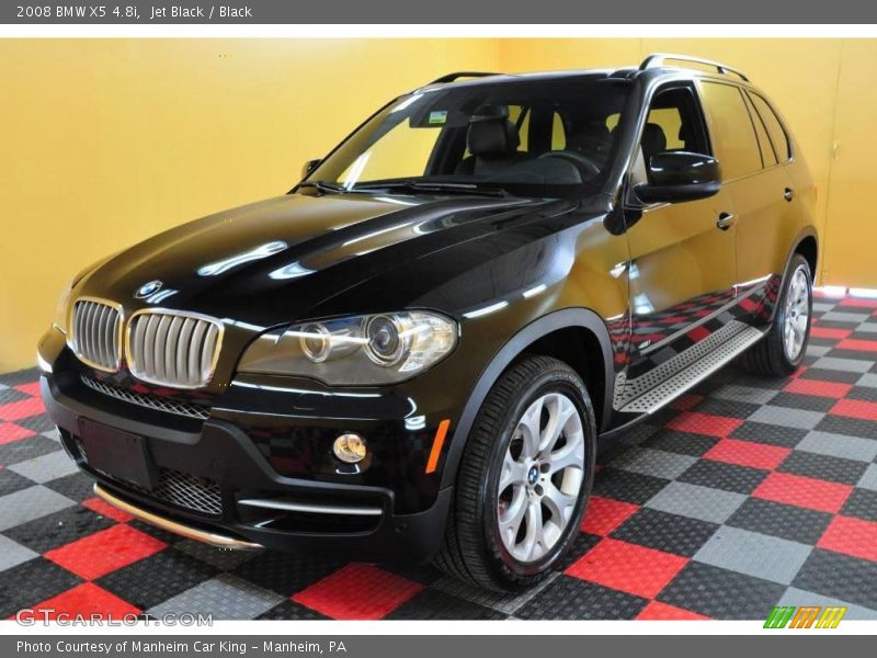 Jet Black / Black 2008 BMW X5 4.8i