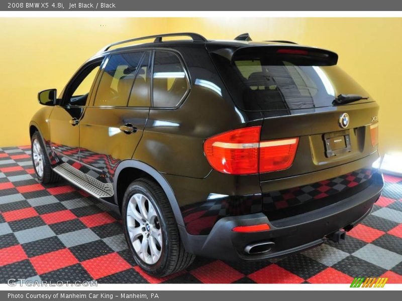 Jet Black / Black 2008 BMW X5 4.8i