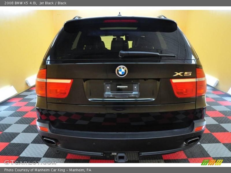 Jet Black / Black 2008 BMW X5 4.8i
