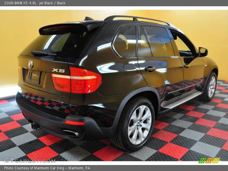 Jet Black / Black 2008 BMW X5 4.8i