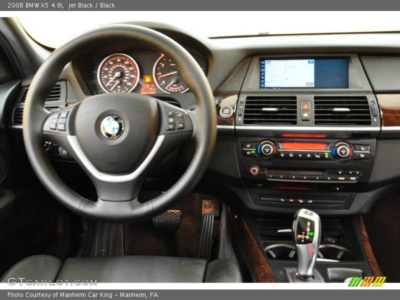 Jet Black / Black 2008 BMW X5 4.8i