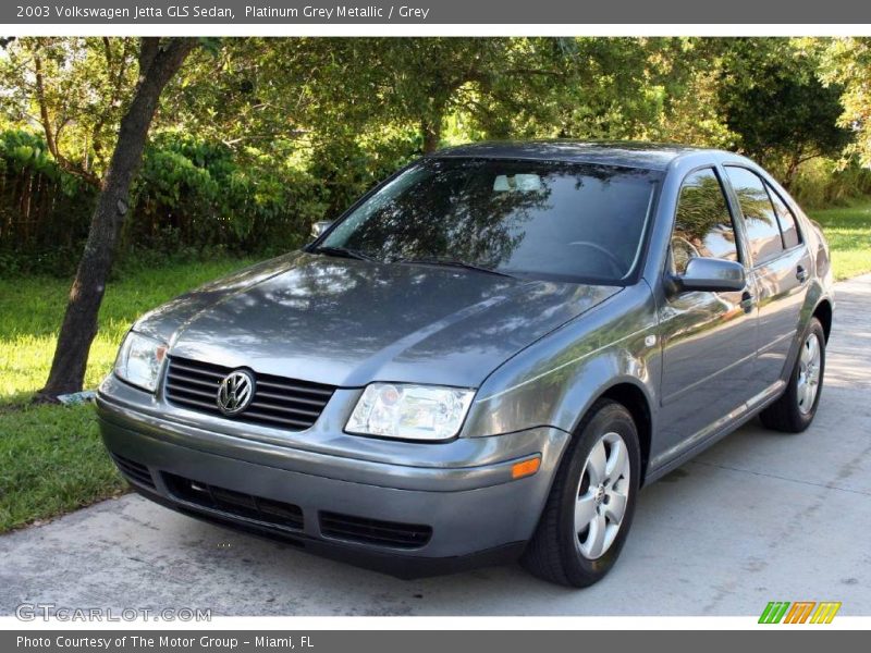 Platinum Grey Metallic / Grey 2003 Volkswagen Jetta GLS Sedan