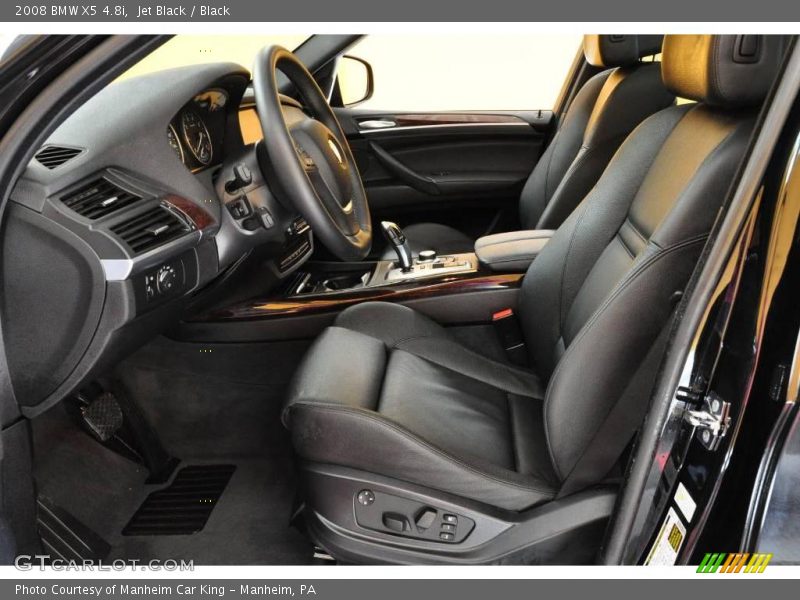 Jet Black / Black 2008 BMW X5 4.8i