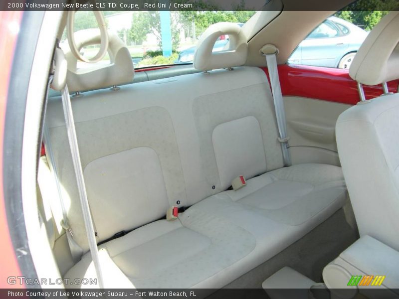 Red Uni / Cream 2000 Volkswagen New Beetle GLS TDI Coupe