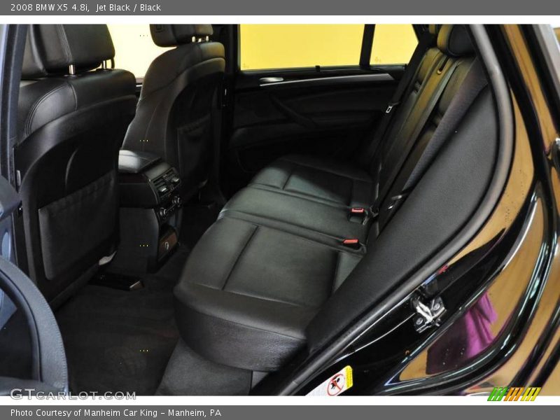 Jet Black / Black 2008 BMW X5 4.8i
