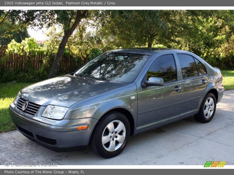 Platinum Grey Metallic / Grey 2003 Volkswagen Jetta GLS Sedan