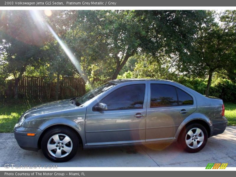 Platinum Grey Metallic / Grey 2003 Volkswagen Jetta GLS Sedan