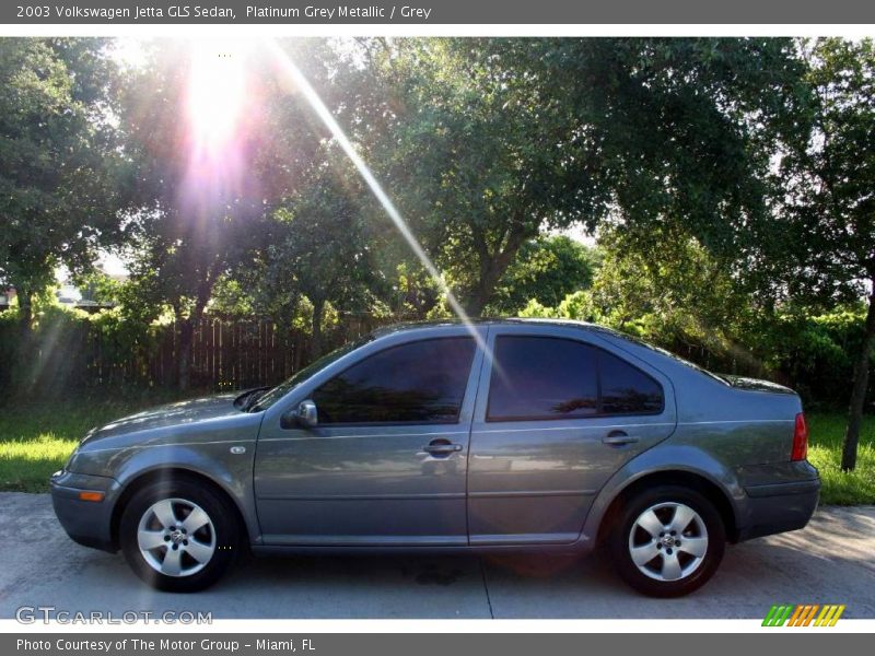 Platinum Grey Metallic / Grey 2003 Volkswagen Jetta GLS Sedan