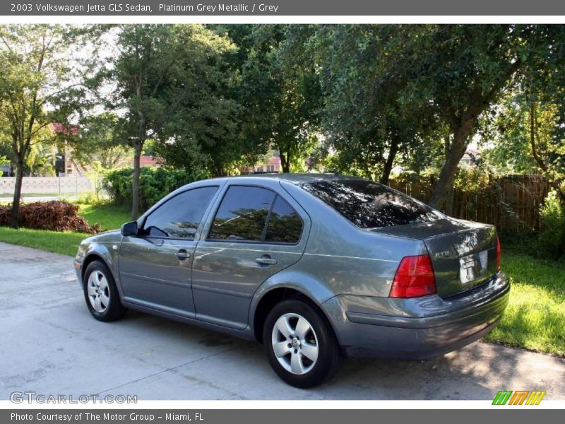 Platinum Grey Metallic / Grey 2003 Volkswagen Jetta GLS Sedan