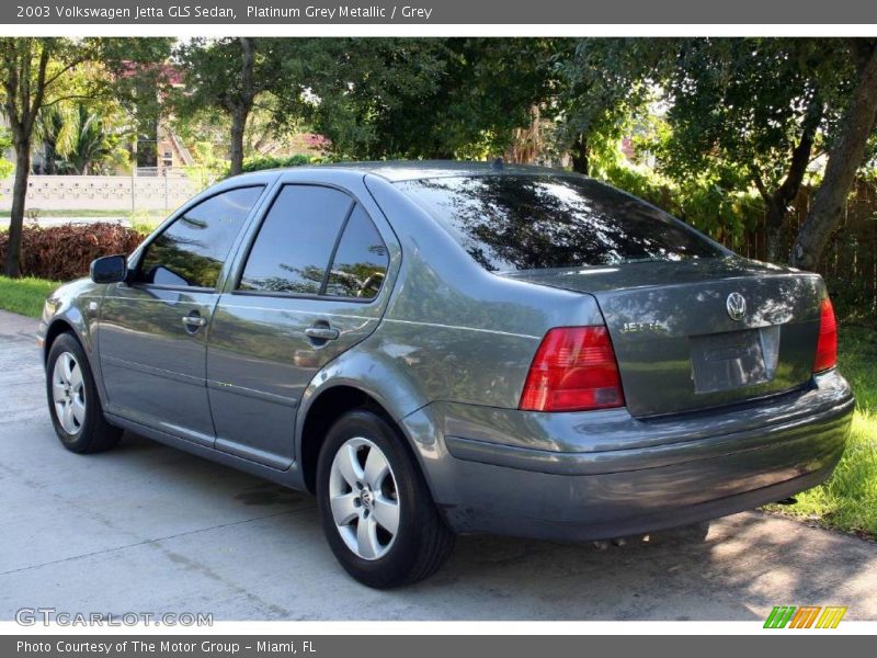 Platinum Grey Metallic / Grey 2003 Volkswagen Jetta GLS Sedan