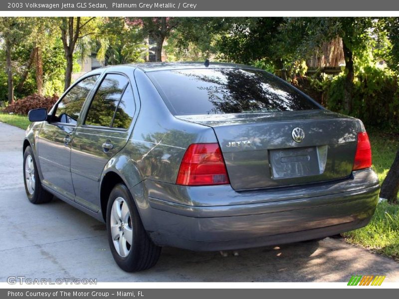 Platinum Grey Metallic / Grey 2003 Volkswagen Jetta GLS Sedan