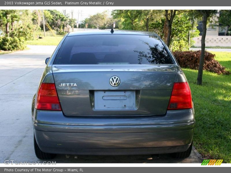 Platinum Grey Metallic / Grey 2003 Volkswagen Jetta GLS Sedan
