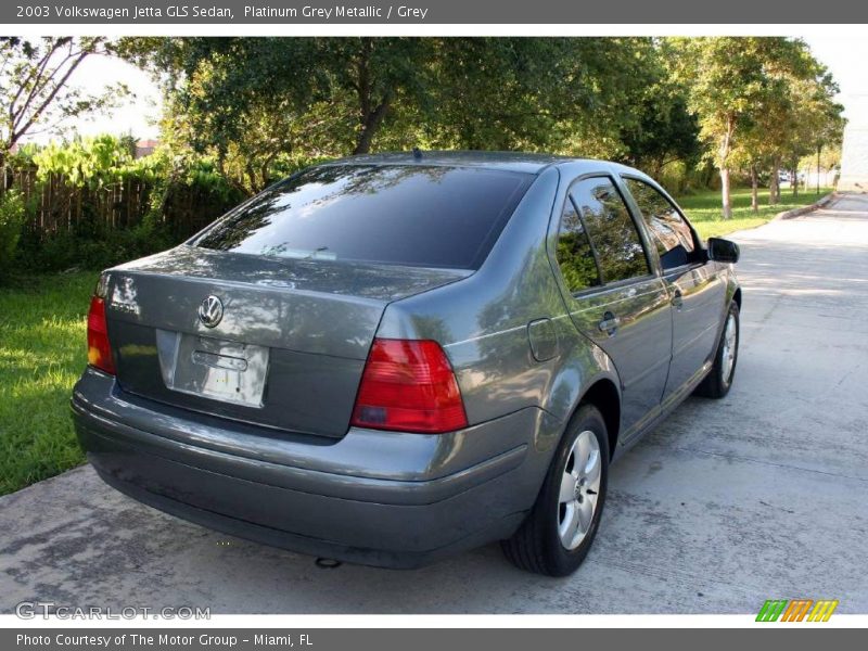 Platinum Grey Metallic / Grey 2003 Volkswagen Jetta GLS Sedan