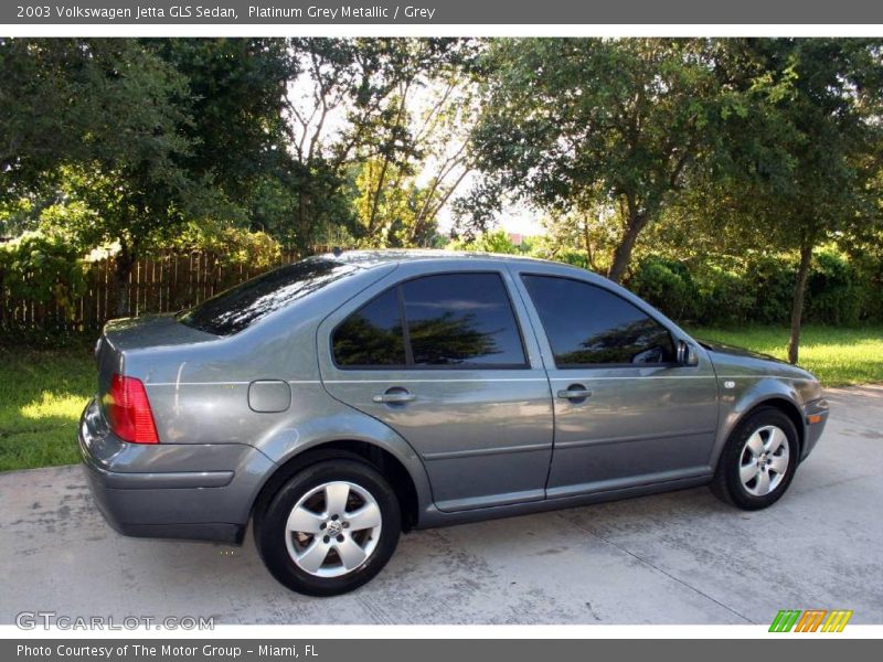 Platinum Grey Metallic / Grey 2003 Volkswagen Jetta GLS Sedan