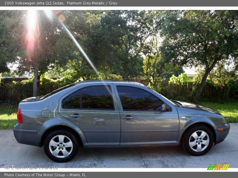 Platinum Grey Metallic / Grey 2003 Volkswagen Jetta GLS Sedan