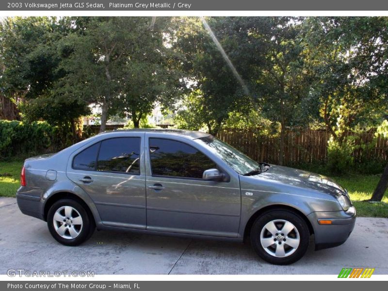 Platinum Grey Metallic / Grey 2003 Volkswagen Jetta GLS Sedan