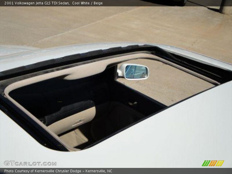 Cool White / Beige 2001 Volkswagen Jetta GLS TDI Sedan