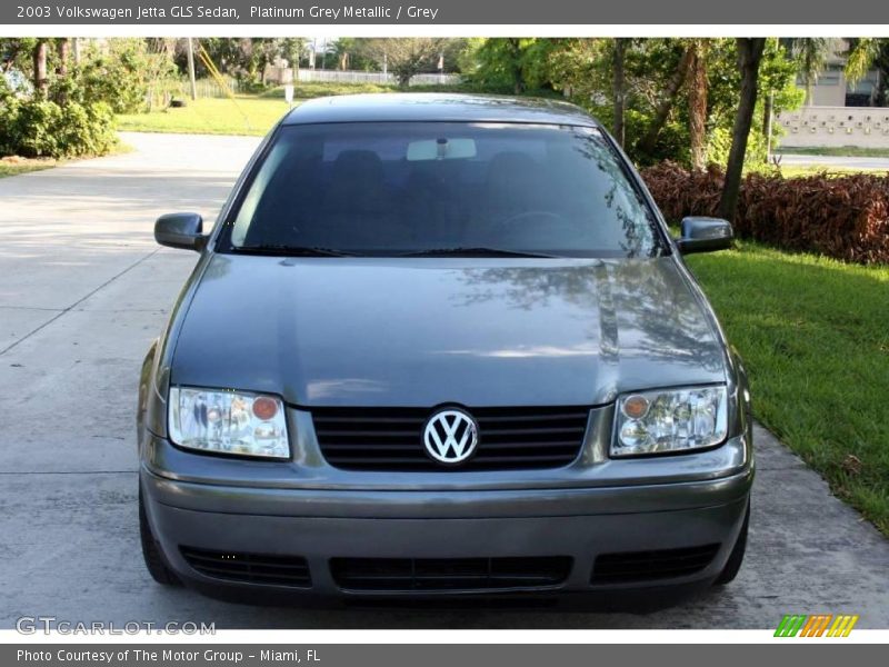 Platinum Grey Metallic / Grey 2003 Volkswagen Jetta GLS Sedan