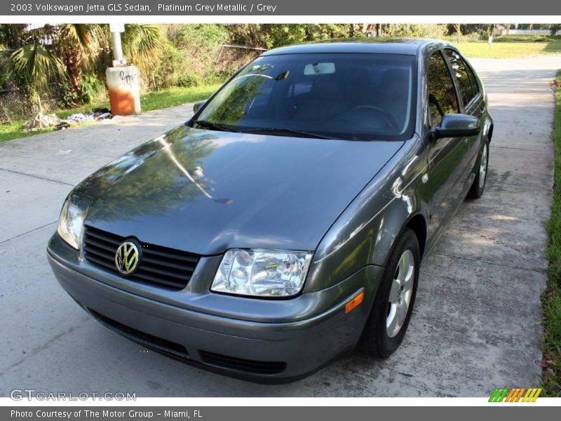 Platinum Grey Metallic / Grey 2003 Volkswagen Jetta GLS Sedan