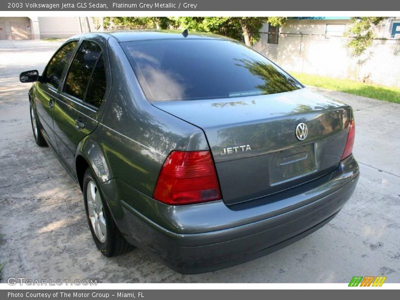 Platinum Grey Metallic / Grey 2003 Volkswagen Jetta GLS Sedan