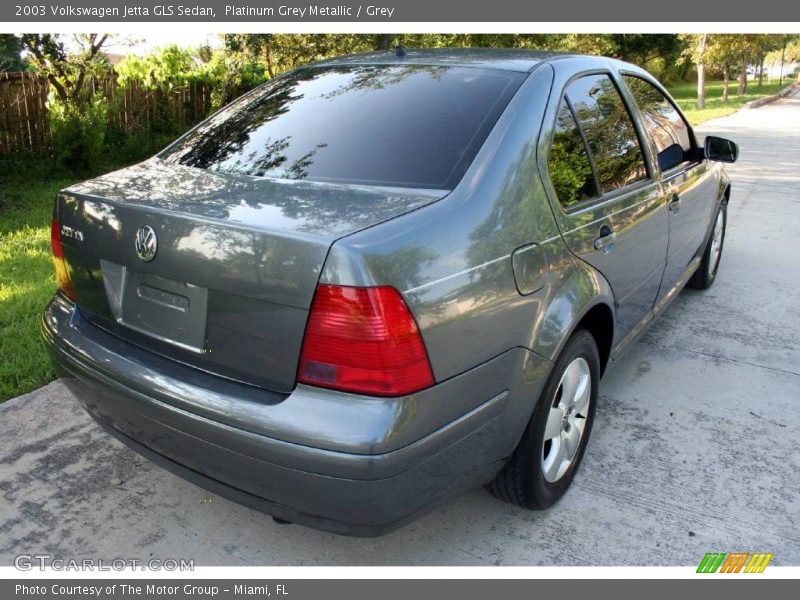 Platinum Grey Metallic / Grey 2003 Volkswagen Jetta GLS Sedan