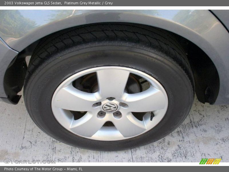 Platinum Grey Metallic / Grey 2003 Volkswagen Jetta GLS Sedan