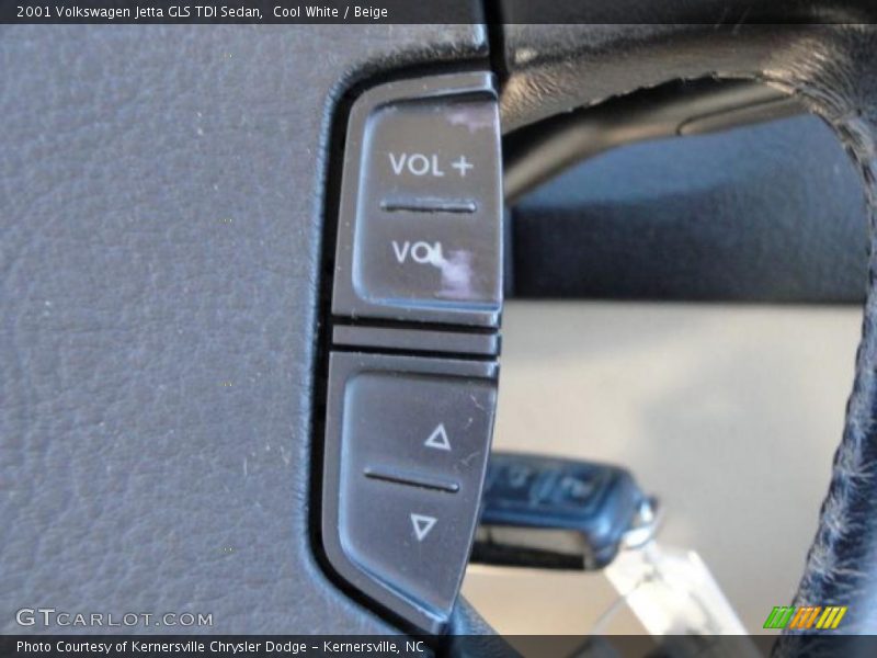 Cool White / Beige 2001 Volkswagen Jetta GLS TDI Sedan