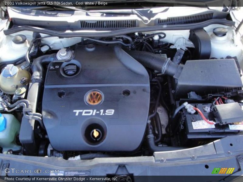 Cool White / Beige 2001 Volkswagen Jetta GLS TDI Sedan