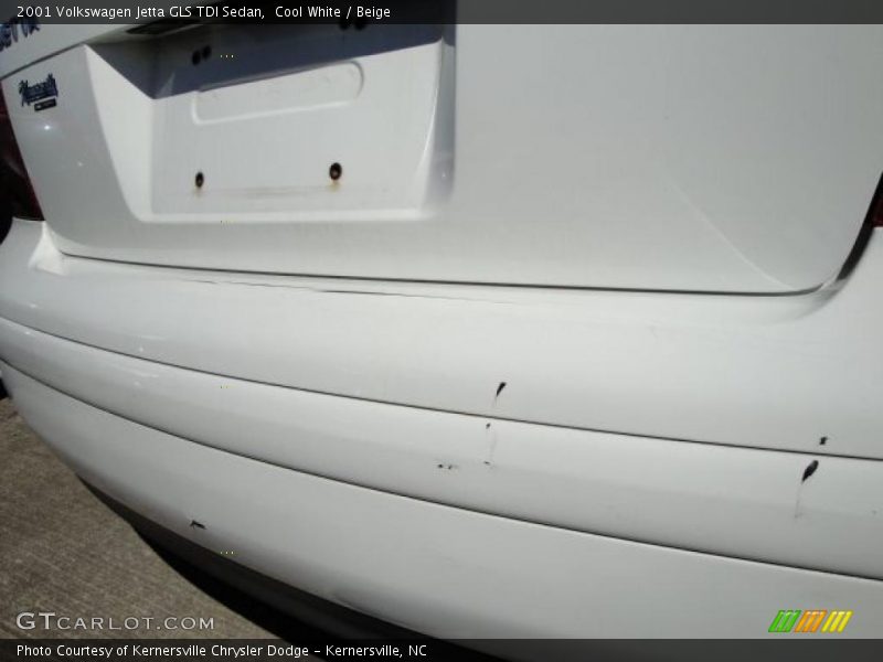 Cool White / Beige 2001 Volkswagen Jetta GLS TDI Sedan