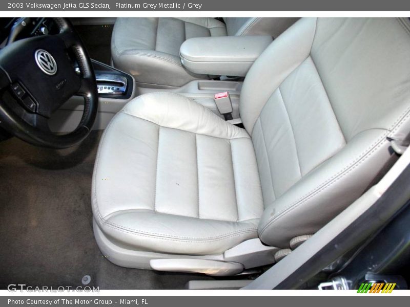 Platinum Grey Metallic / Grey 2003 Volkswagen Jetta GLS Sedan