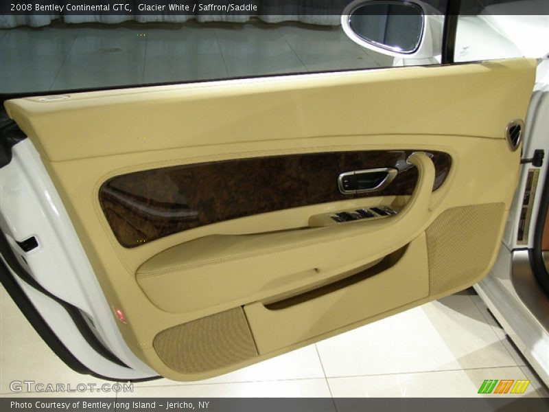 Glacier White / Saffron/Saddle 2008 Bentley Continental GTC