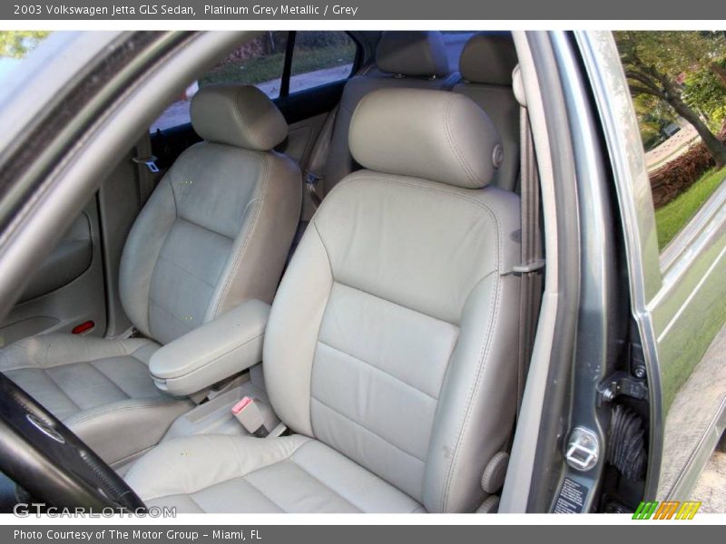 Platinum Grey Metallic / Grey 2003 Volkswagen Jetta GLS Sedan