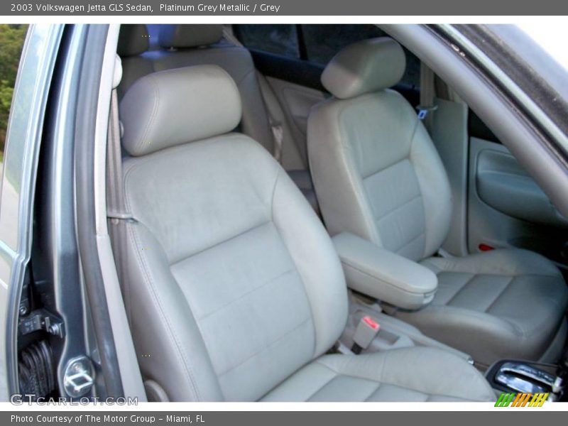 Platinum Grey Metallic / Grey 2003 Volkswagen Jetta GLS Sedan