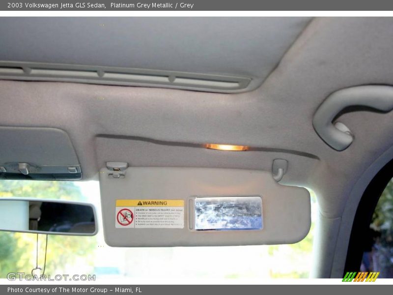 Platinum Grey Metallic / Grey 2003 Volkswagen Jetta GLS Sedan
