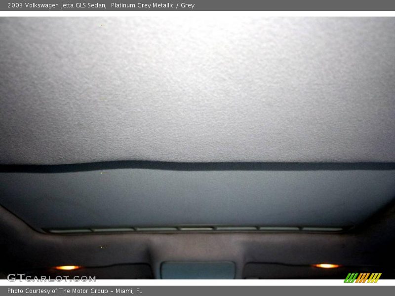Platinum Grey Metallic / Grey 2003 Volkswagen Jetta GLS Sedan