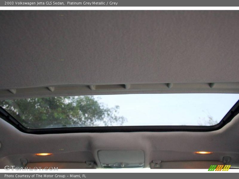 Platinum Grey Metallic / Grey 2003 Volkswagen Jetta GLS Sedan