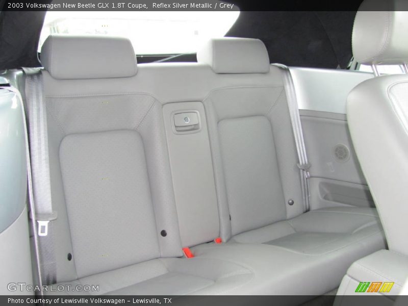 Reflex Silver Metallic / Grey 2003 Volkswagen New Beetle GLX 1.8T Coupe