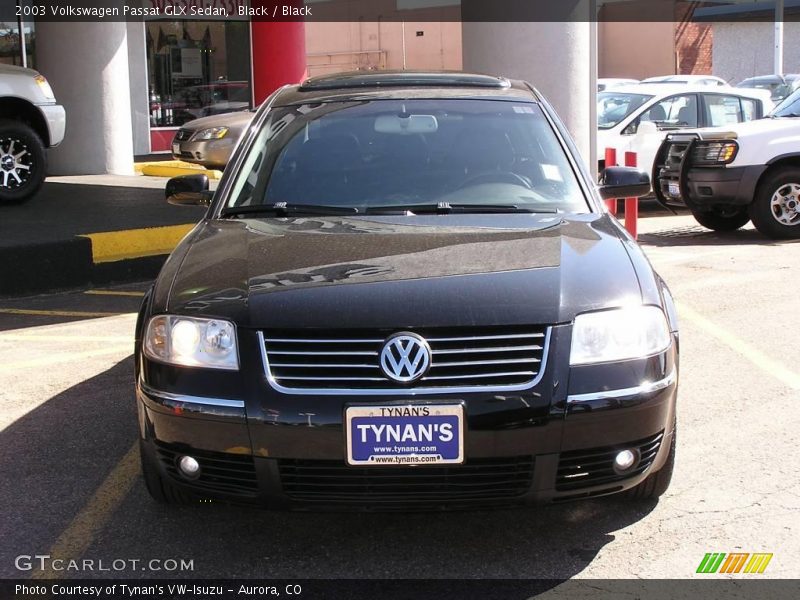 Black / Black 2003 Volkswagen Passat GLX Sedan