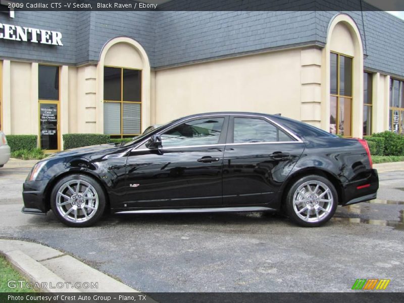 Black Raven / Ebony 2009 Cadillac CTS -V Sedan