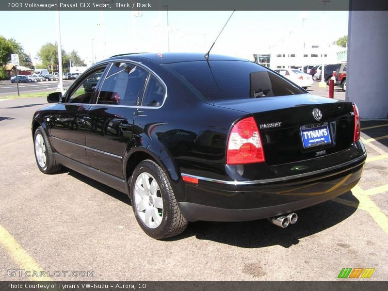 Black / Black 2003 Volkswagen Passat GLX Sedan