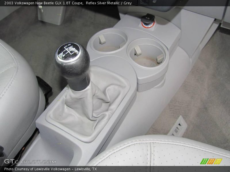 Reflex Silver Metallic / Grey 2003 Volkswagen New Beetle GLX 1.8T Coupe