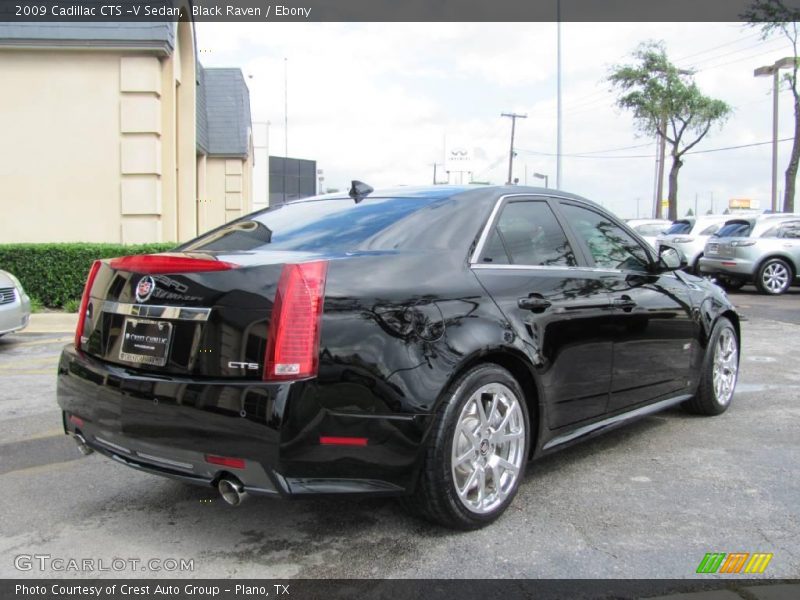 Black Raven / Ebony 2009 Cadillac CTS -V Sedan