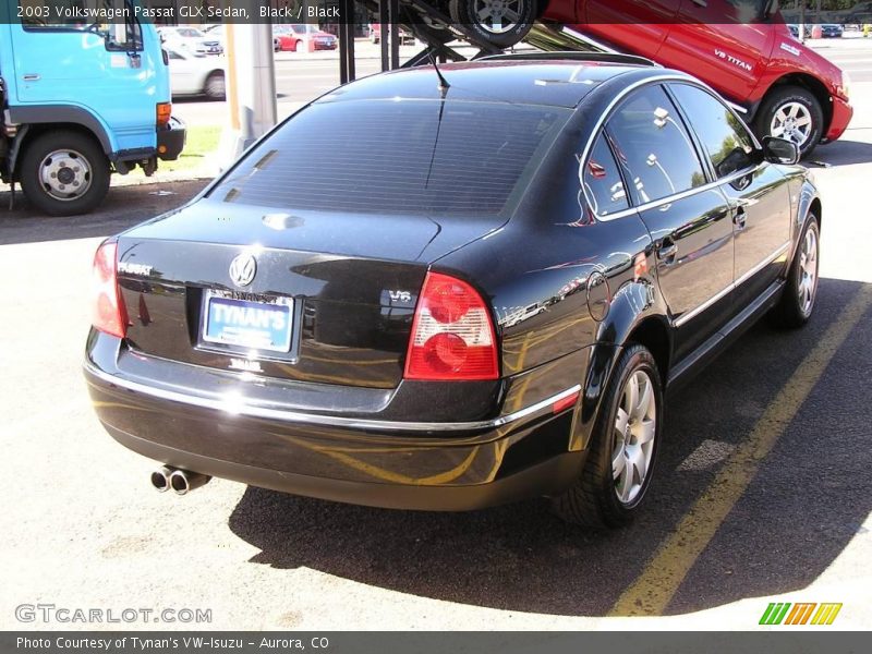 Black / Black 2003 Volkswagen Passat GLX Sedan